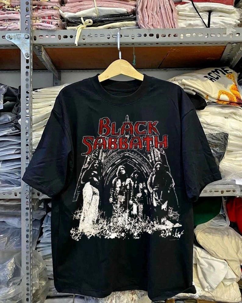 1975 Tour Black Sabbath European Vintage , Vintage Black Sabbath , Unisex T-Shirt XXXXL