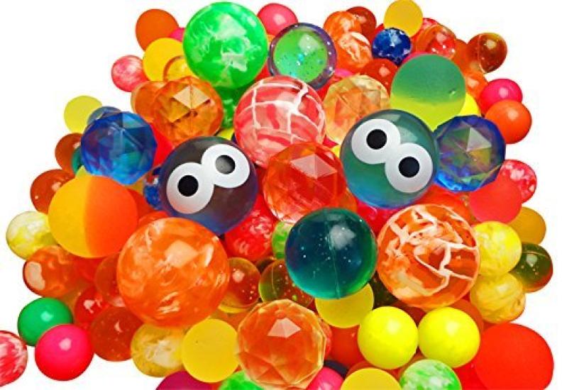 Sanyodo Happy Super Assorted Pack of Large and Small Balls Balls, 300-Piece