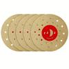 100mm Diamond Grinding Disc Double-Sided Vacuum Brazed Saw Blade for Marble Granite Tiles Rock Slab Porcelain