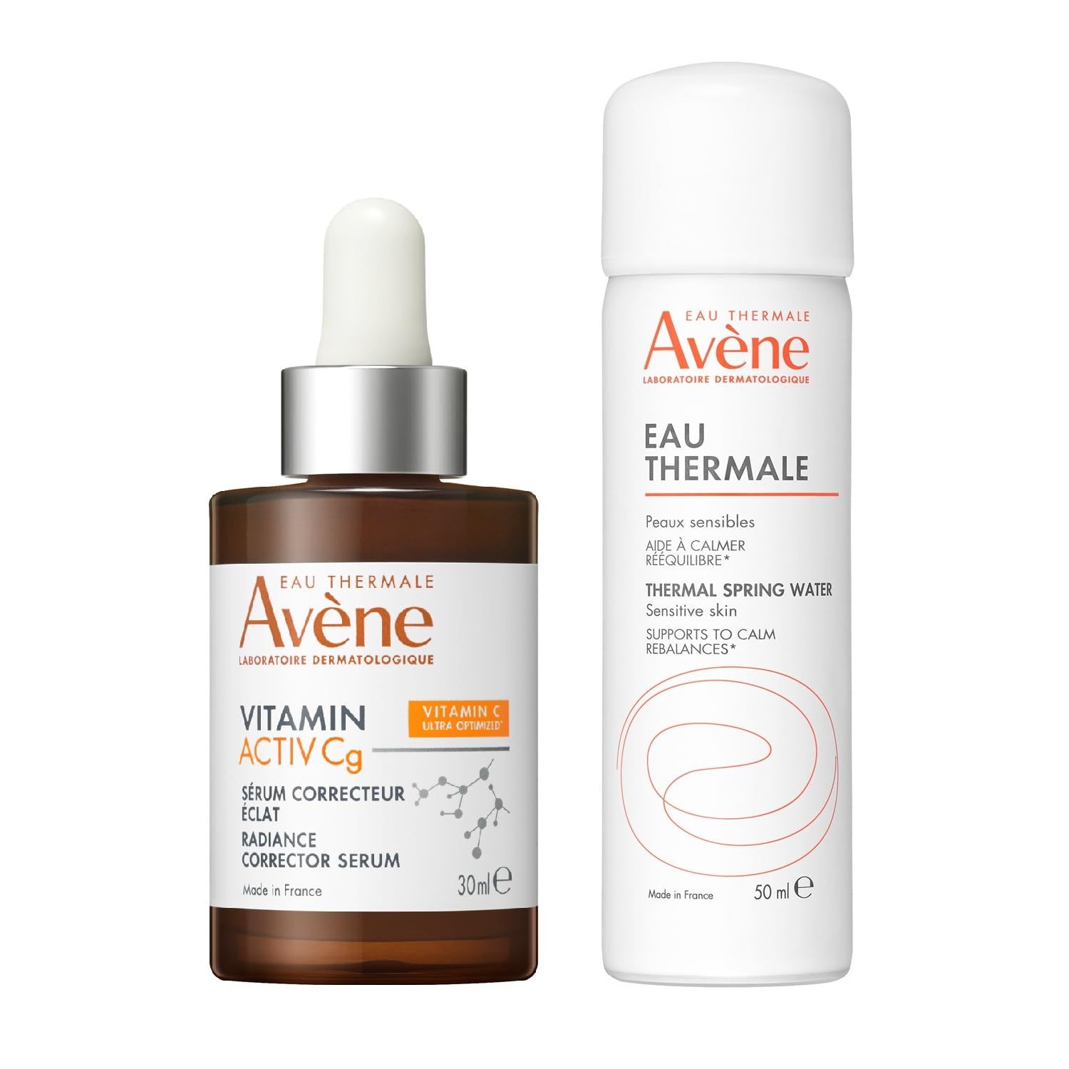 

Avene Radiance Serum with Avene Water and Spray Elegant Floral Bouquet Scent Dry Fine Sensitive Skin Dermacosmetics by Shiseido C+ (30mL + 50g)