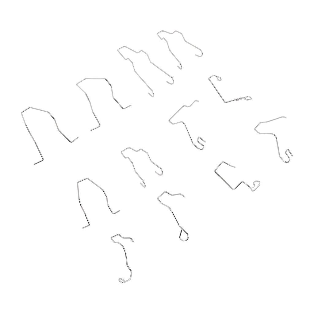 12 STK Festeklemmer for frontlykter Holder for festeklemme for frontlyspærer Universalklemme for frontlykter til bil H1 H3