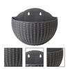 Hand Exquisite Wall-mounted Plastic Basket Indoor Outdoor Storage Flower Pot Plant Container Home Living Room Decoration