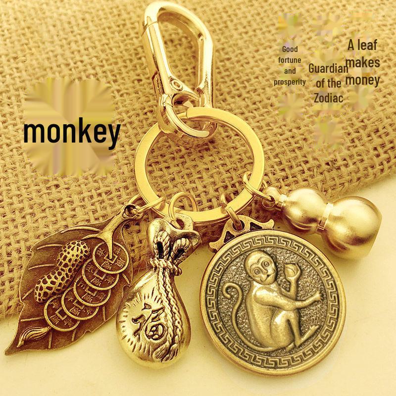 Overnight Wealth Charm: Zodiac Lucky Bags, Money Bags, Key Chains, Car Pendants, and Fortune Accessories for Men and Women.