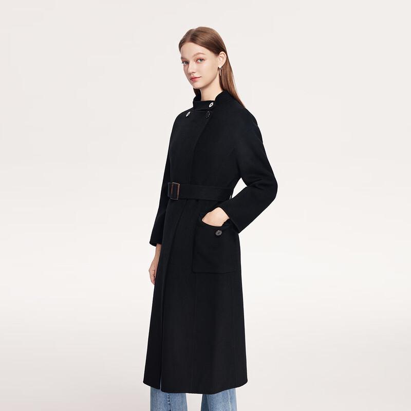 FivePlus Women's Mid-Length Wool Blend Coat