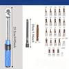 Adjustable Preset Torque Wrench Set 72-Tooth Ratchet Car Repair Tools Wrench Set  Car Repair