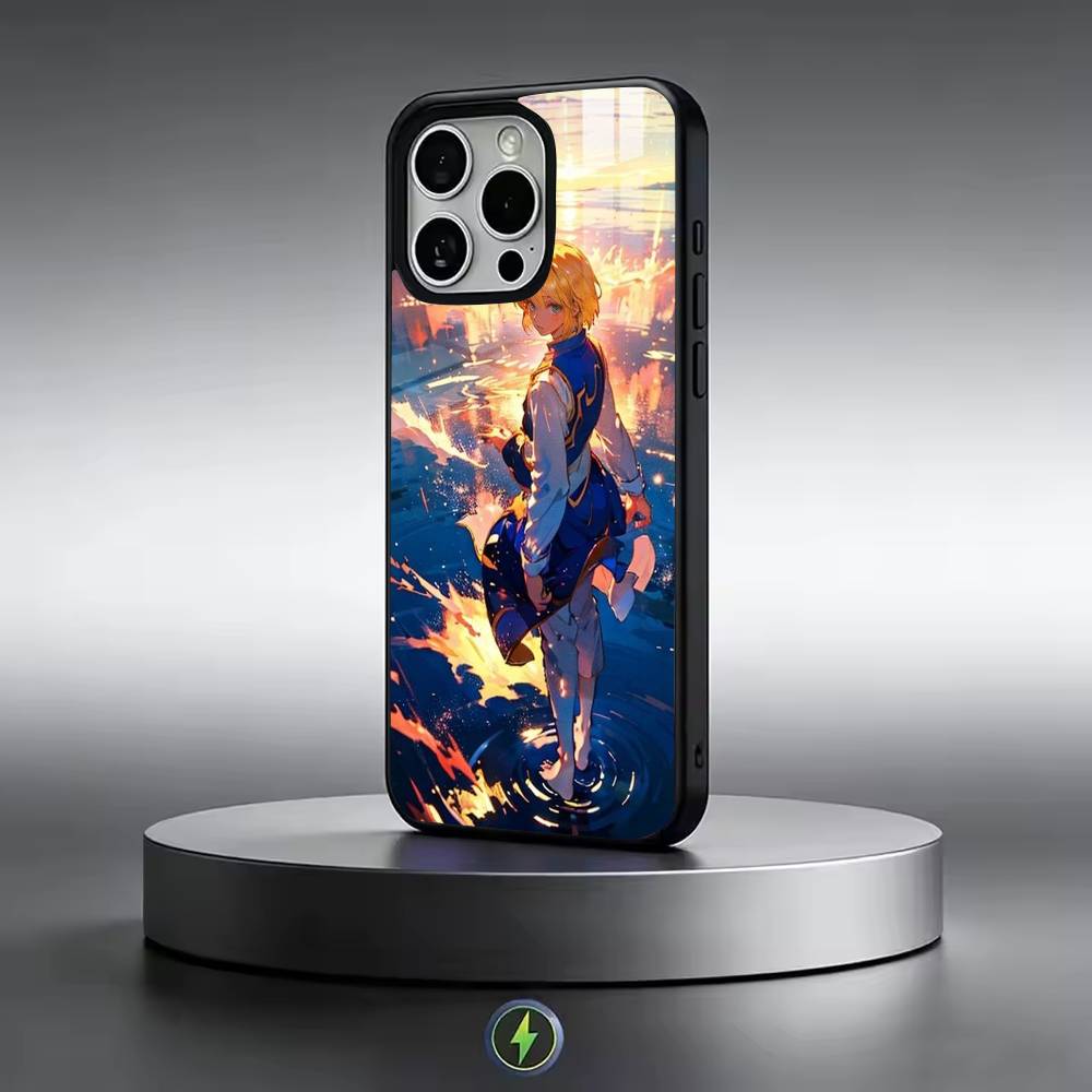 Kurapika HXH-h X Hunter Phone Case For iPhone17,16,15,14,13,12,11 Plus,Pro Magnetic with Magsafe Wireless Charging