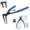 Long Nose 90° Bent Retaining Snap Ring Pliers Internal Clip Circlip Removal Tool