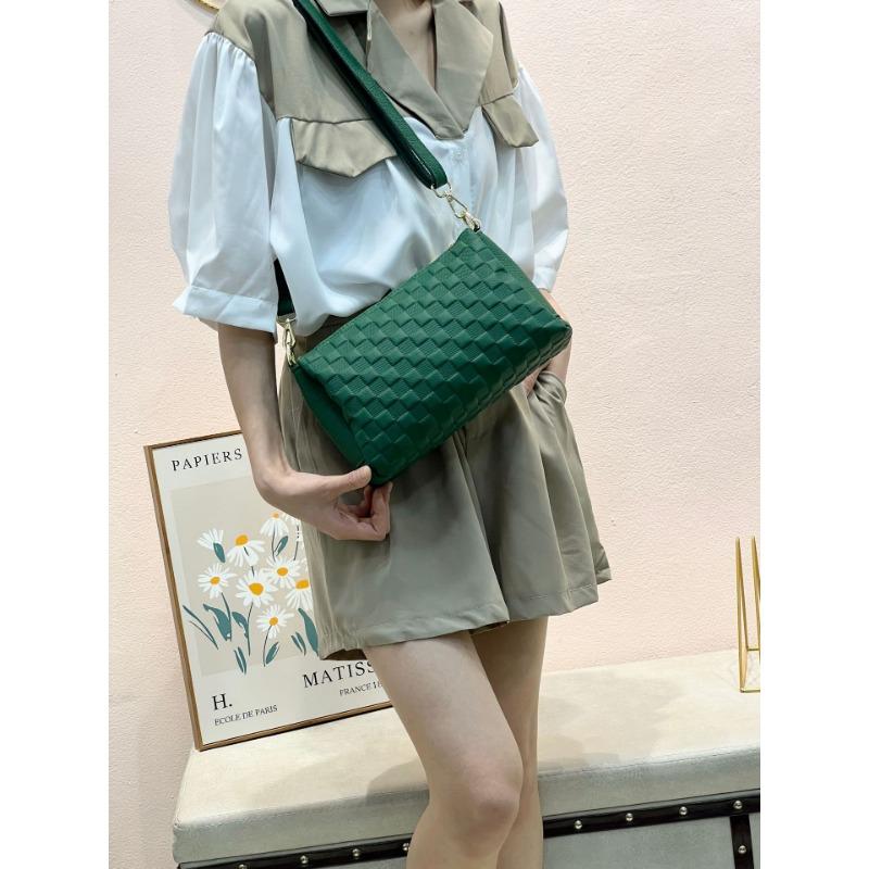 

Новая повседневная женская сумка через плечо зелёный