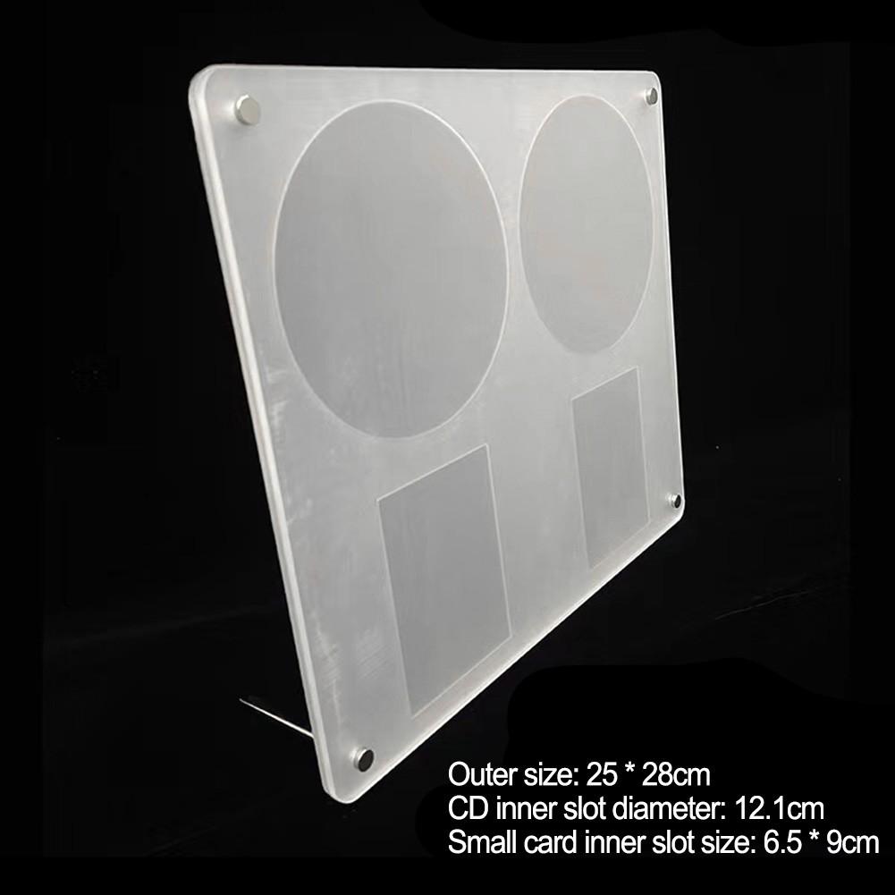 Acrylic Display Stand CD Frame Display Stand Photocard Stand