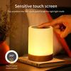 7/13 Color Changing LED Night Light RGB Touch Control Dimmable Bedside Lamp USB Rechargeable Table Lamp Night Desk Decor Gift