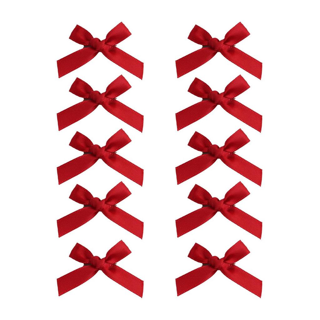 Ballet Style 4cm Bow Duckbill Clip: Dopamine Sweet Braided Hair Accessory