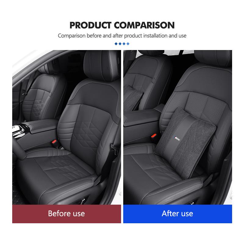 Für BMW Autokissen und Klimaanlagenabdeckung 2-in-1 Eis Seide Atmungsaktiv Auto Zubehör X1 X2 X3 X4 X5 X6 X7 G20 G30 6GT E46