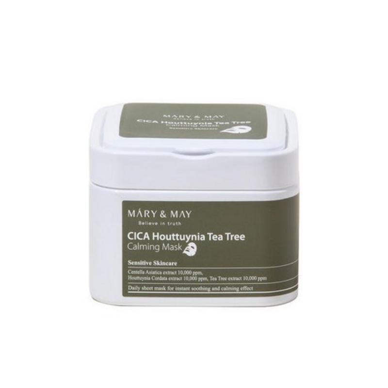 Mary&May Cica Houttuynia Tea Tree Calming Mask 400g 30EA