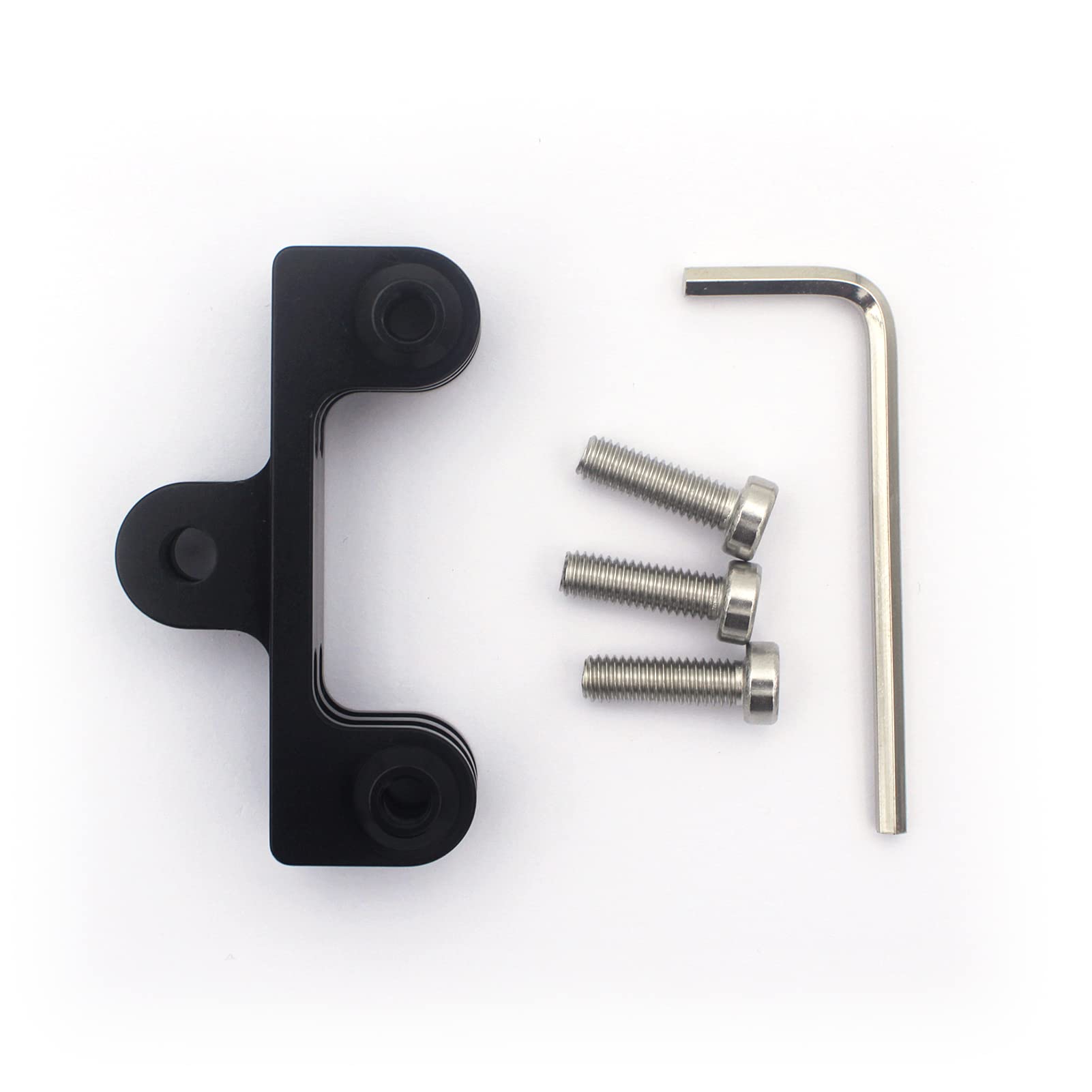 

Aluminum Twin Dual Mount Adapter for GoPro Black Session Action Camera 11/10/9/8/7/6/5 5/4 чорний