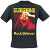 Scorpions Rock Believer Screaming Portrait T Shirt 100 Cotton Unisex Hard Rock Streetwear Fan Graphic Tee