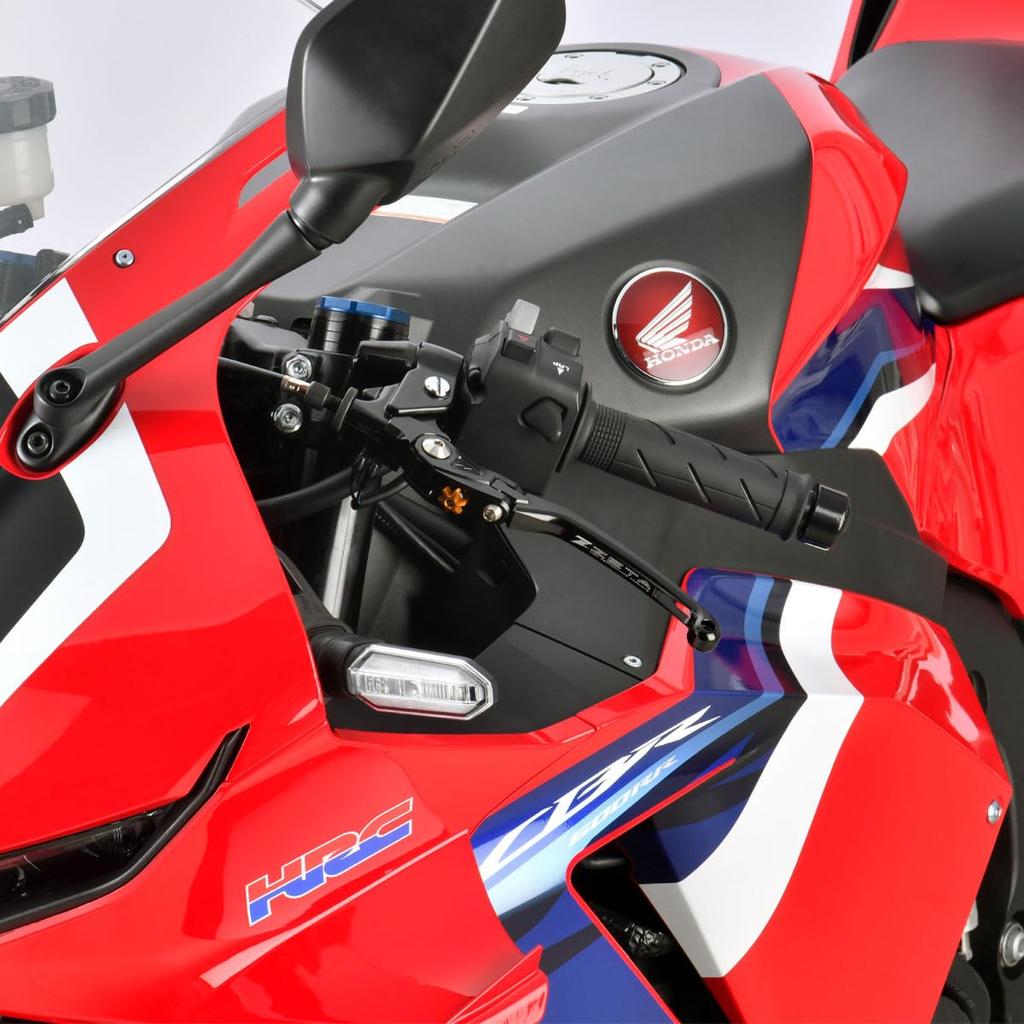 ZETA RACING XL750 Pilot Lever Clutch Black Foldable High Strength Aluminum Alloy Lever Position Adjustment 20 Automatic Lever Return System Dirtfreak