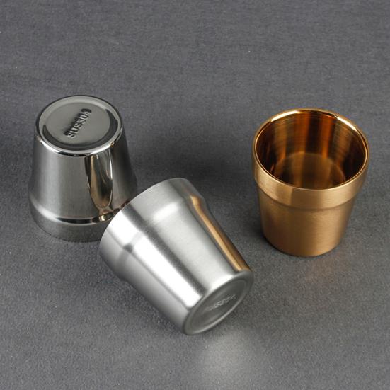 Double Wall Stainless Steel Coffee Wine Beer Tumbler Mugs Cups Bar Drinkware