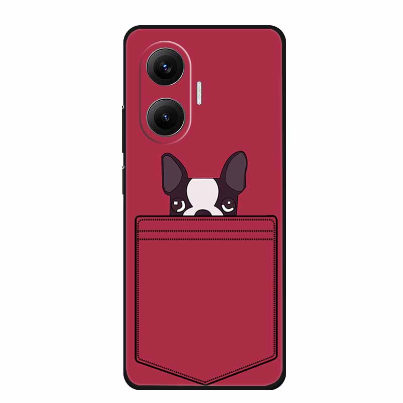 

3D Тисненый Чехол Для Redmi Turbo 4 Pro Чехол Для Телефона Рельефные Цветы Черный Силикон Мягкая Задняя Крышка Для Xiaomi Poco F7 Чехол Coque Capa Xiaomi Poco F7