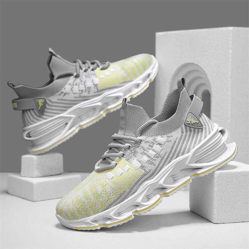 Men's Breathable Casual Sneakers Air Mesh Running Shoes Lightweight Summer Outdoor Sports