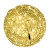 Outdoor LED Rattan Ball String Lights for Festivals and Landscape Decor