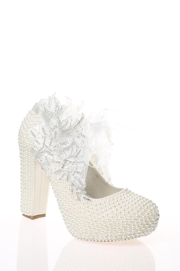 Damenmode-Perlenschuhe für Party