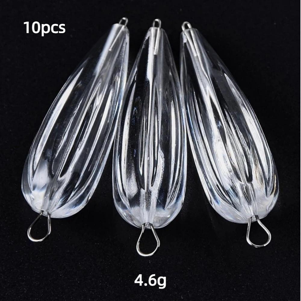 10pcs Slow Sinking or Floating Water Throwing Aid Assistance Fishing Float Bombard Bobber Carp Lure Tackle