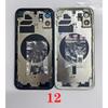 Rear Shell OEM For iPhone 13 Pro Max 12 Mini 11 SE3 14 Pro max Back Housing With Free Gifts,Back Shell Frame+Back Cover+Side Key