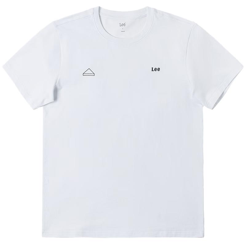 Lee Men s Slim Fit Crew Neck Logo Print Short Sleeve T-Shirt M
