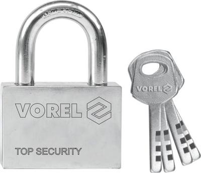Vorel Coated Cast Iron Padlock 60Mm