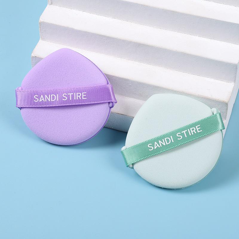 Double-Sided Cushion Puff: 2-Pack Super Soft Makeup Sponge for Wet & Dry Use