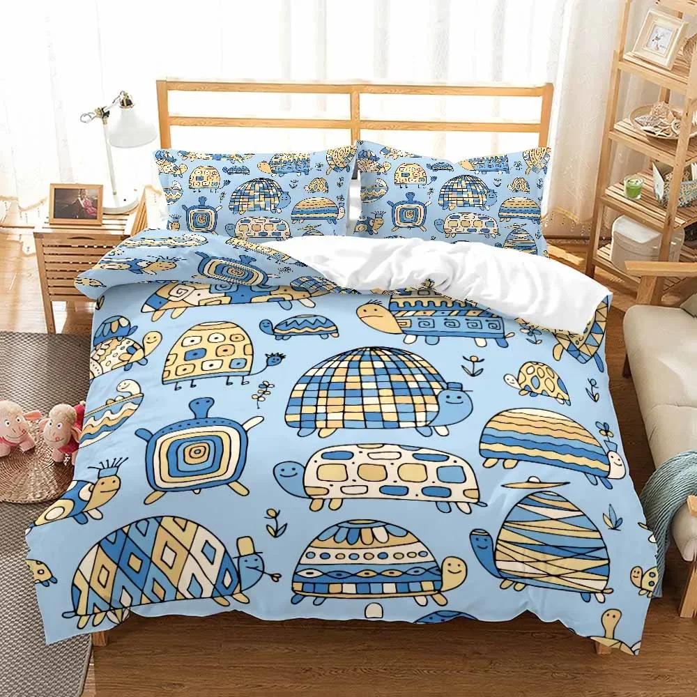 Black And White Milk Pattern Bedding Set Simple Style Soft And Comfortable Duvet Cover Set 3-Piece Children's Duvet Cover Set