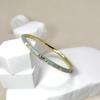 Thin Chinese Flower Bangle Colorful Women's Hand Bracelet Vintage Cloisonne Bangle  Handicraft