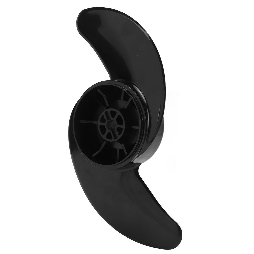Propeller Thickened Engineering Plastic Black 2 Blade Easy Replaceable Propeller Kits for 12V 24V Engines