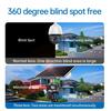 Solarbetriebene Überwachungskamera für den Außenbereich, WiFi, 6K, kabellos, 10-facher Zoom, drei Objektive, 12MP, 360°-Kameras, automatisches Tracking, CCTV-IP-Sicherheitskamera V380