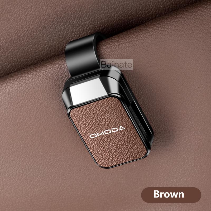 Car Sun Visor Glasses Case Storage Wear-Resistant Sunshade Sunglasses Holder, For Omoda C5 E5 C7 C9 Omoda 5 9 EV PHEV 2024 2025