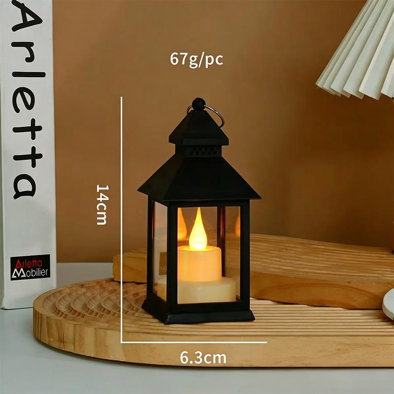 Xiaomi Portable LED Candle Lamps Night Camping Tent Lanterns Outdoor Garden Desk Holiday Atmosphere Retro Night Light Decorative Lamps