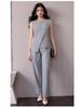 Women's Irregular Vest Two-Piece Set - Spring/Summer High-End Fashion