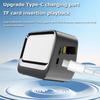 Stereo Sound Bluetooth Speaker Digital Display FM Radio Multifunctional Music Player  Desktop