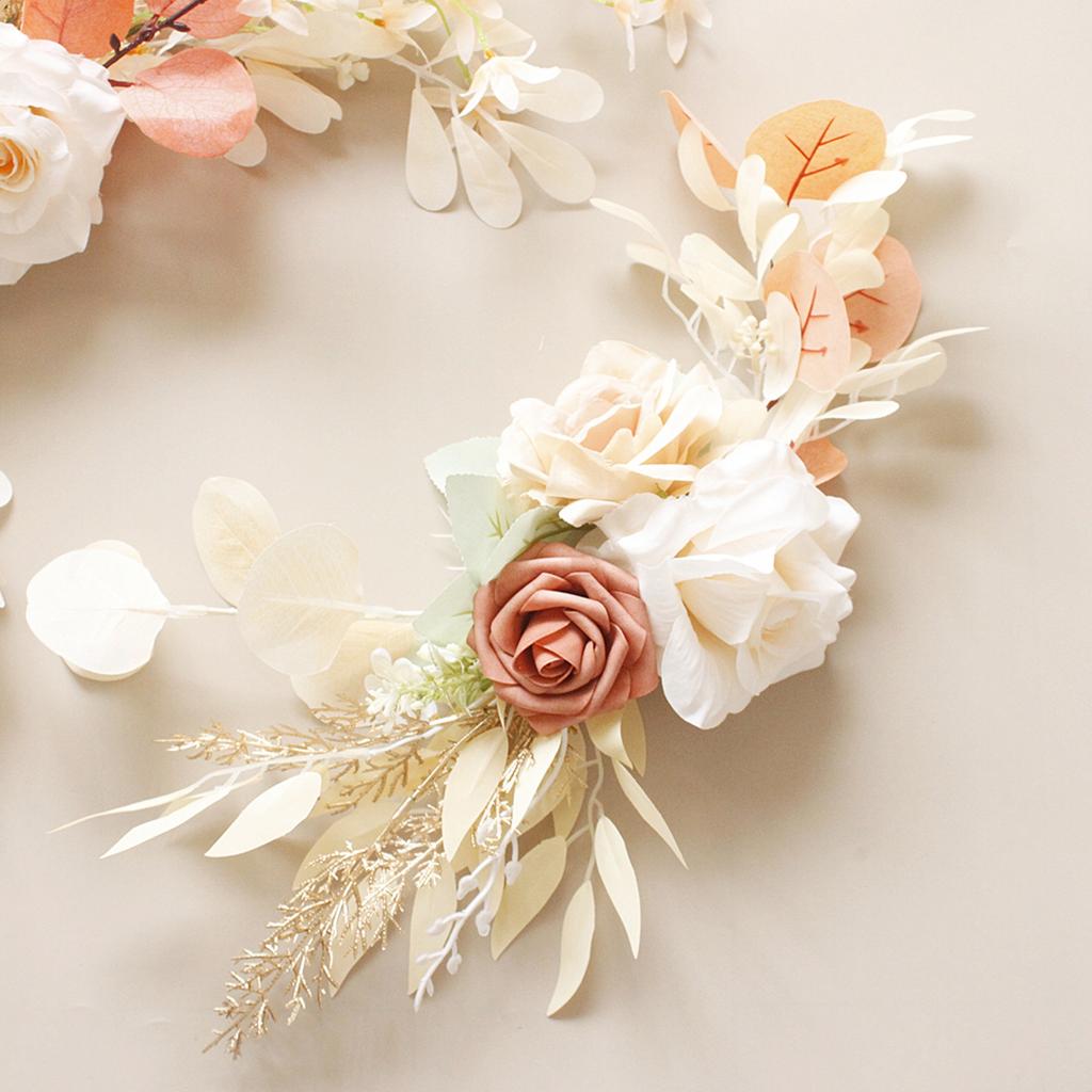 Artificial Flowers Swag Wedding Decoration Arch Flowers Welcome Water Sign Flowers