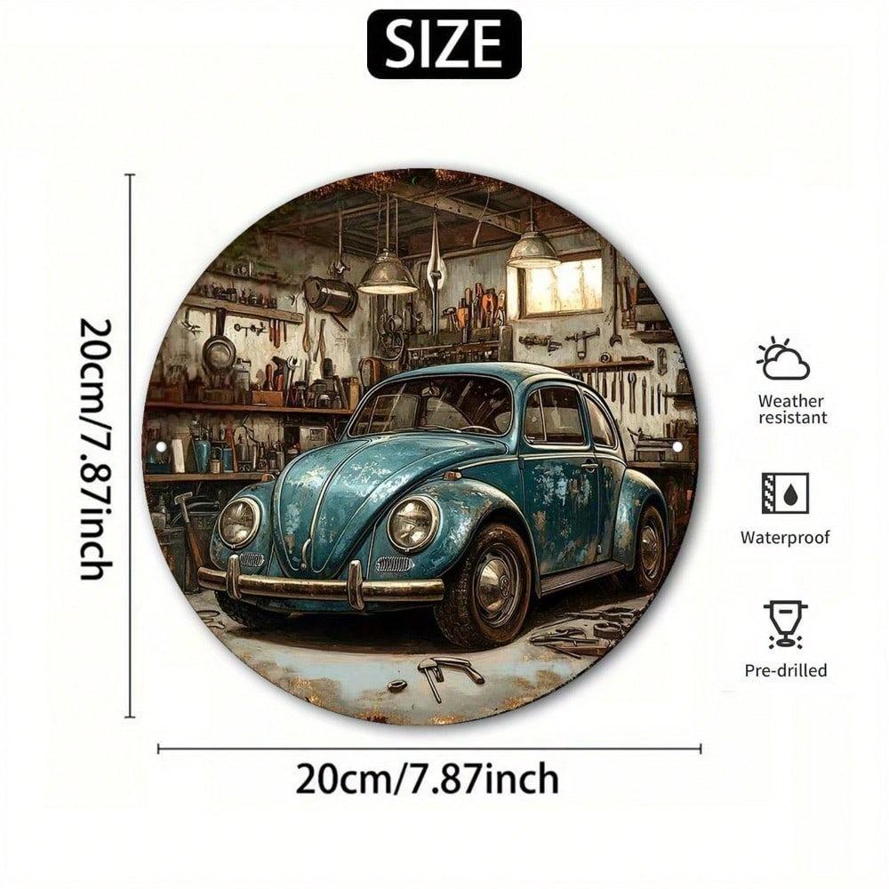 Retro Metal Paintings, Furniture, Living Room Decoration 20x30cm