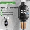 LED Shower Thermometer: Universal Smart Water Temperature Gauge for Safe Kids' Baths