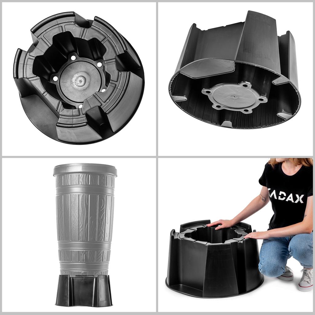 KADAX Podstawa Pod Zbiornik Na Deszczówkę Wodę Beczkę DeSzczownicę Do Ogrodu 