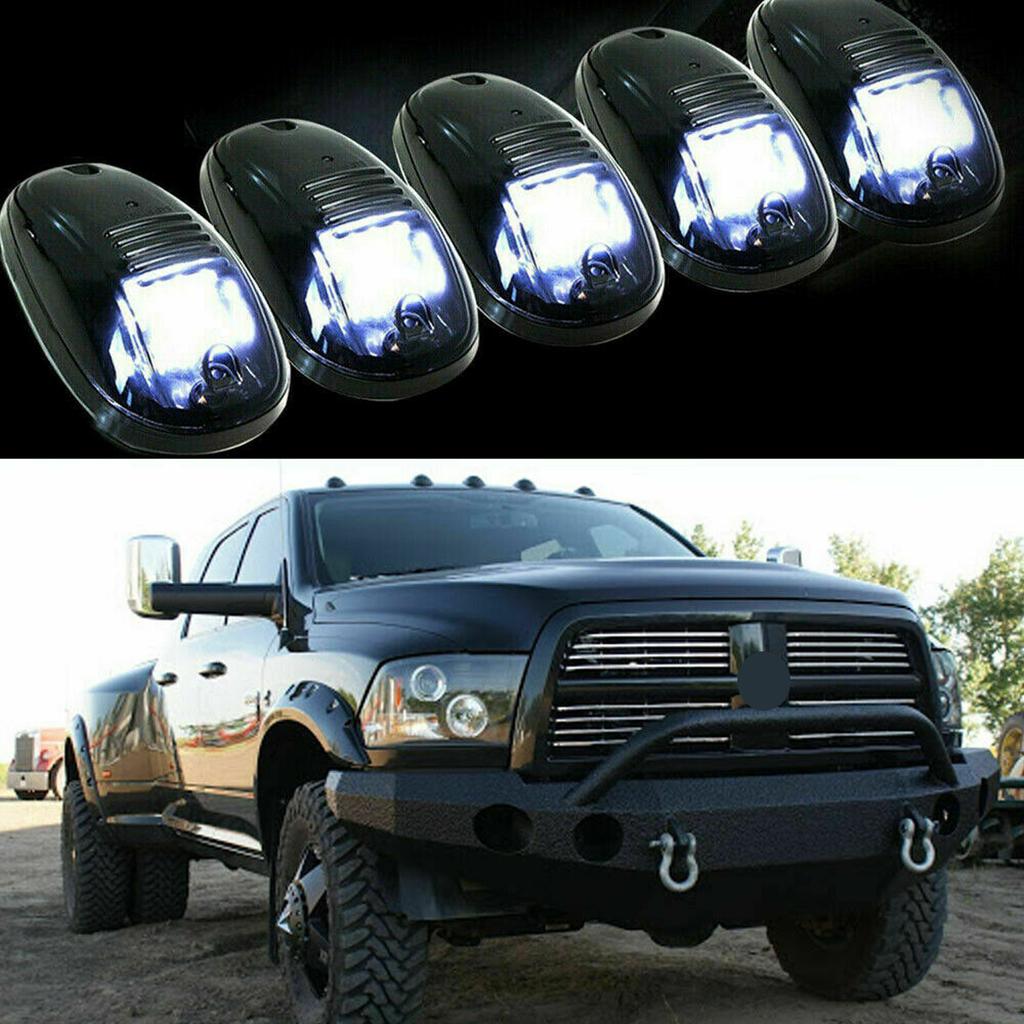For Dodge Ram 1500/2500/3500/4500/5500 For 4x4 /Off-Road / SUV /Jeep / RV LED Cab Roof Top Marker Running Clearance Lights