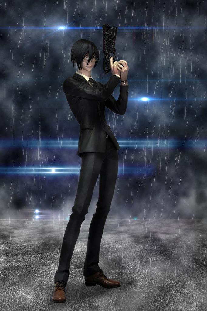 mensHdge Technical Statue No.12 PSYCHO-PASS Nobuchika Ginoza Non-scale PVC & ABS Painted Figure