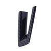 Car Steering Wheel Trim Cover Decoration Sticker Bottom Fit for Mazda 3/Axela 2020Carbon Fiber Style Glossy Black