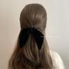 Velvet Bow Hair Tie - Autumn/Winter Fashion Hair Accessory for Women
