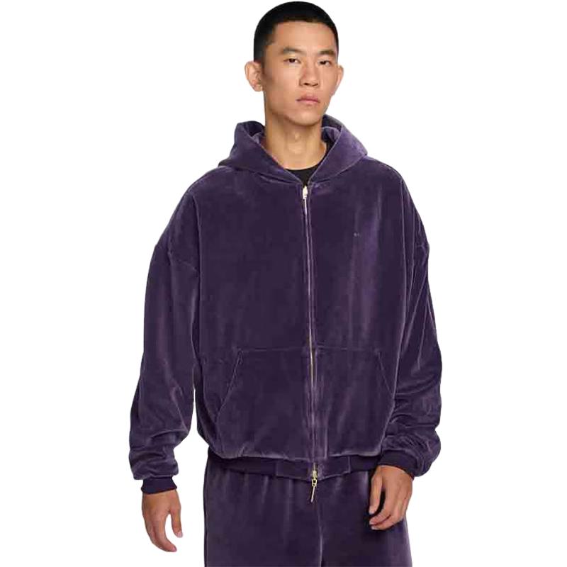 Nike Men s Knit Hooded Casual Jacket L