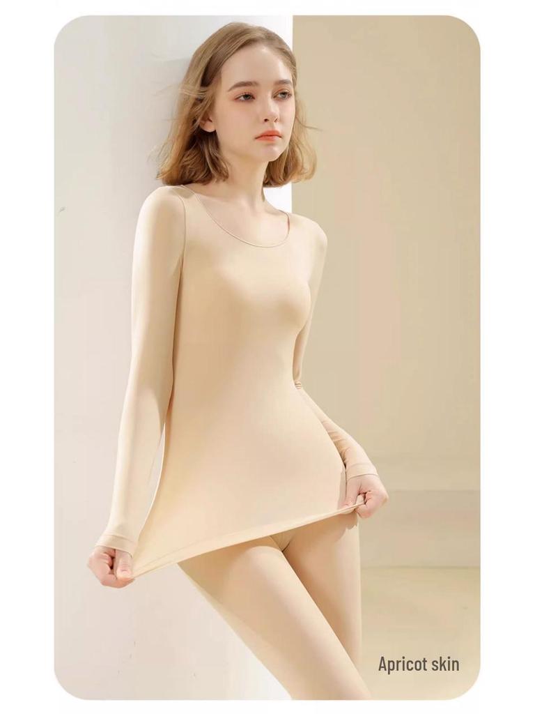 Hyaluronsäure Ultra-Dünnes Thermales Hautverbesserndes Basisschicht-Set für Damen