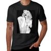 Amanda Lepore - Photo by Josef Jasso T-Shirt Sports Fans Blacks Plain Black T Shirts Men