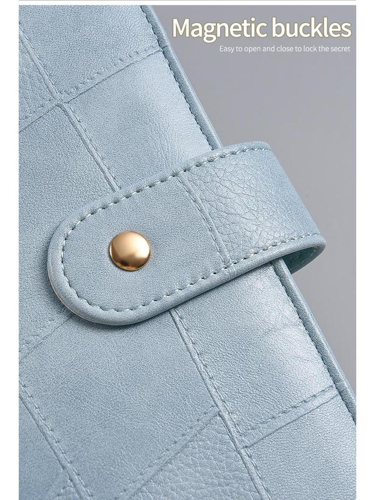 A5 Large Capacity Removable Loose-Leaf Notebook: Simple Design for Students